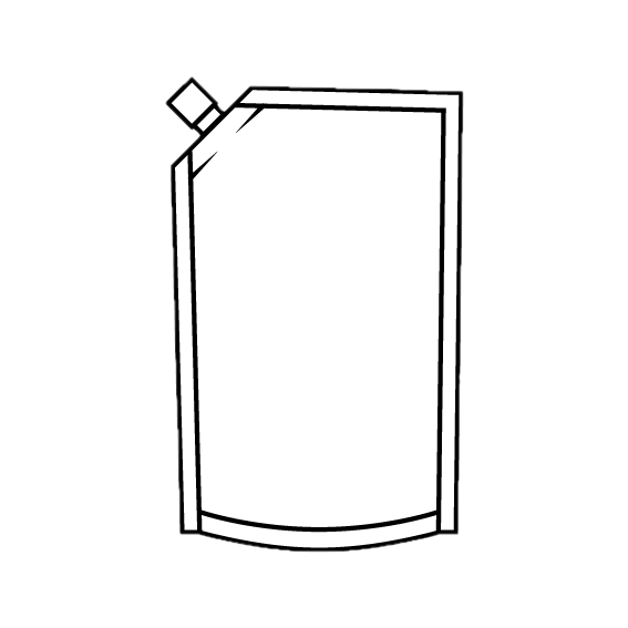 Picto d'un doypack avec bouchon