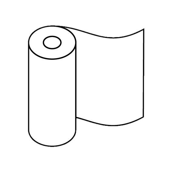 Picto d'une bobine de film d'emballage